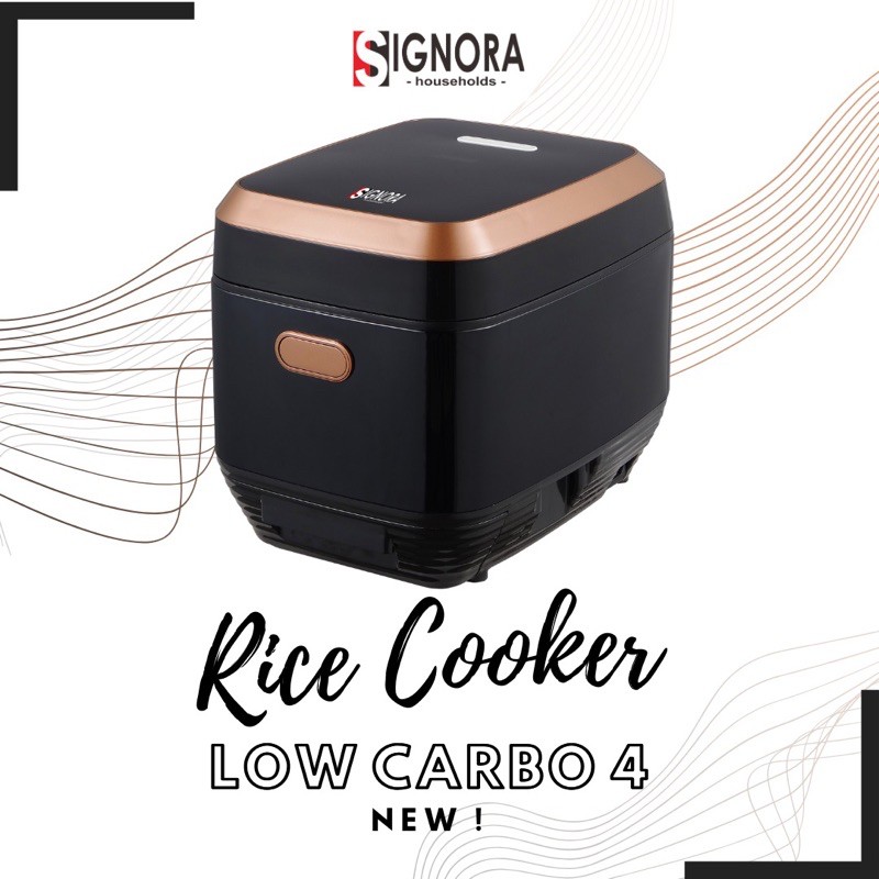 [READY STOCK] Rice Cooker Low Carbo 4 Signora
