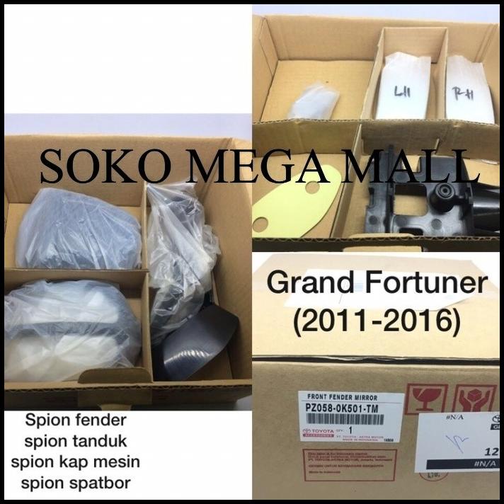 Tanduk Kap Mesin Spatbor (Spion Fender) Fortuner Pz058-0K501-Tm Murah