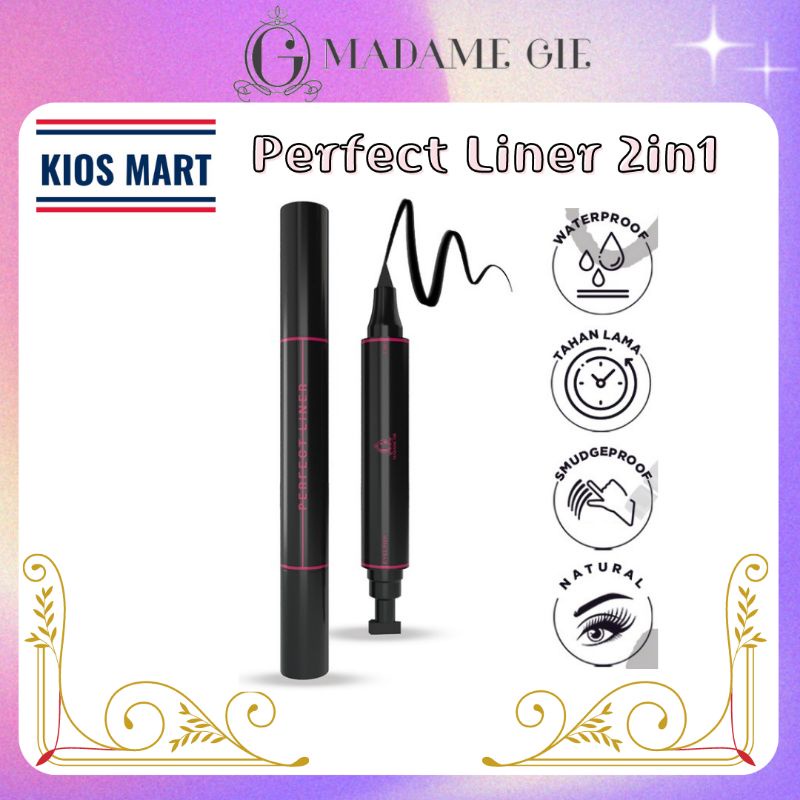 Madame Gie Perfect Liner 2in1 | Eyeliner | Stamp Eyeliner