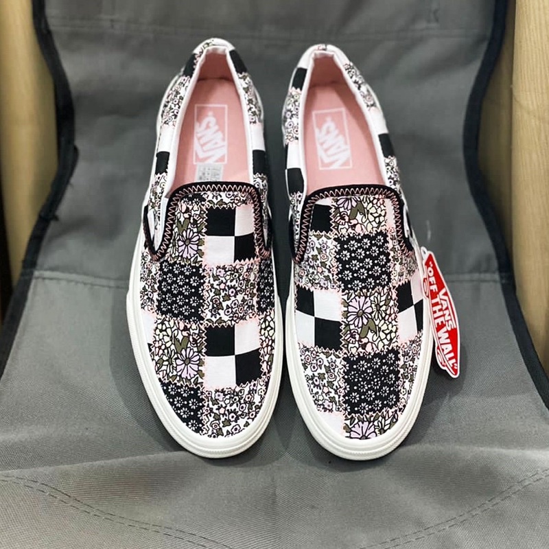 Vans Slip On Floral Pacthwork Original