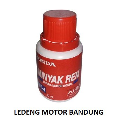 Oli Minyak Rem AHM DOT4 Original Dot 4 Motor Honda Matic Bebek Sport