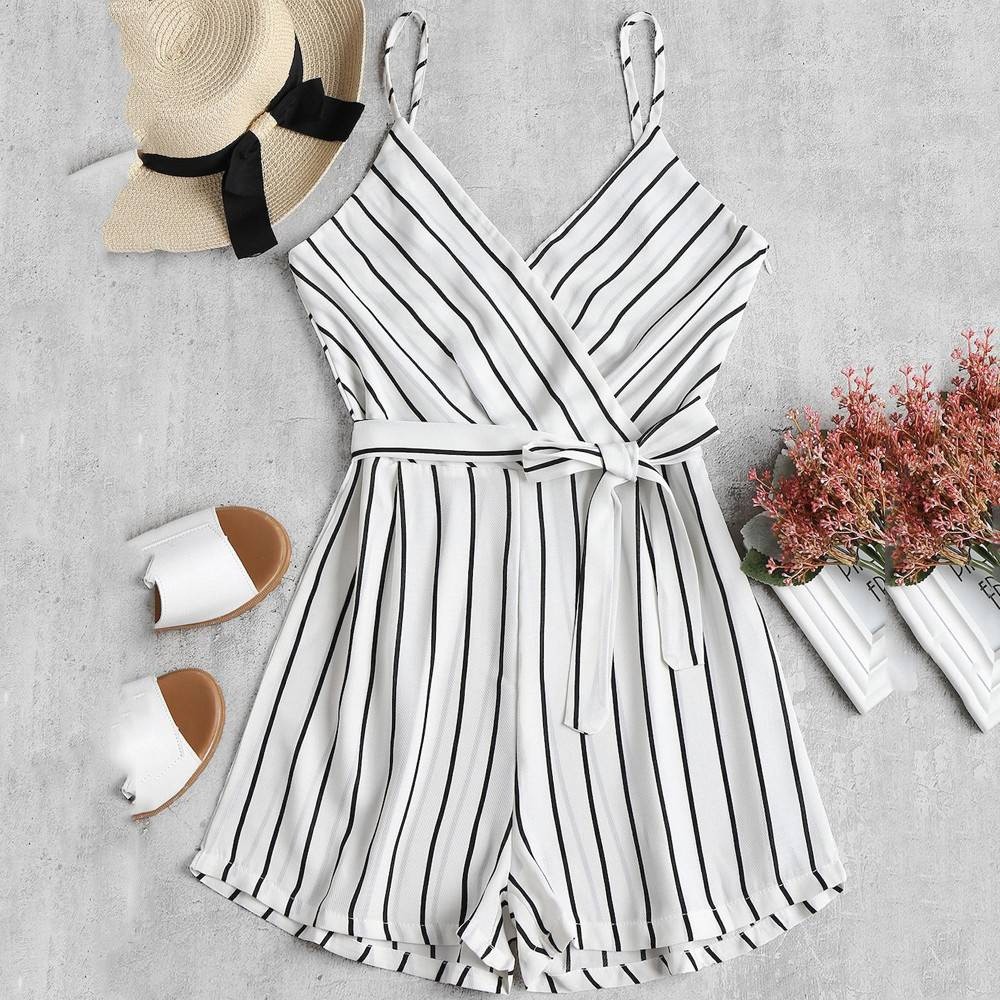 *[GLFK] Jumpsuit Salur Wanita Terbaru / Jumpsuit Korea Wanita / Jumpsuit Stripe Wanita