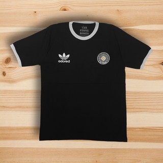 T SHIRT KAOS  ADIDAS  STONE ROSES ENDORSED BLACK AUTHENTIC 