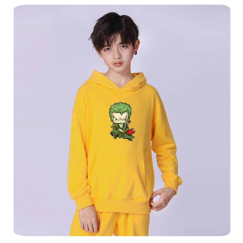 Sweater hoodie anak laki laki ZORO baju anak cowok cewek anime murah