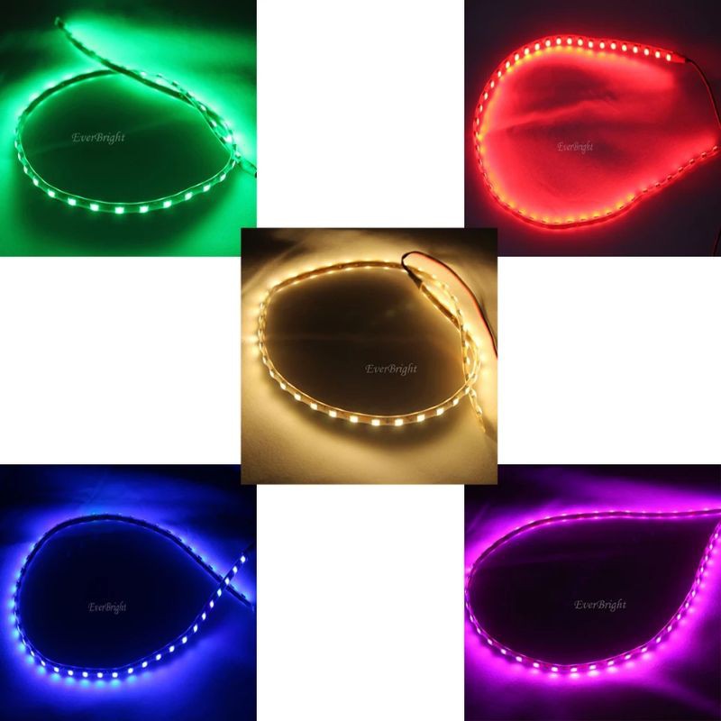 Lampu Alis Mobil Motor Panjang 45 Cm Interior Eksterior Led Strip Cumi Fleksibel Lentur Dc 12V