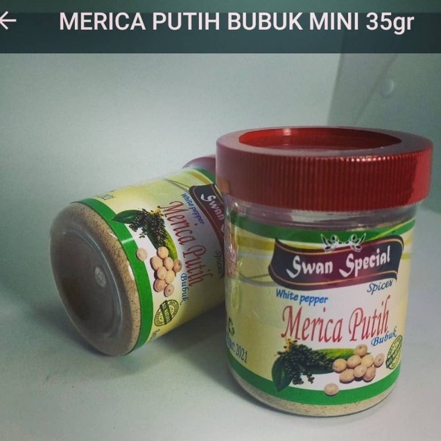 

Swan Bubuk Merica Putih 35gr