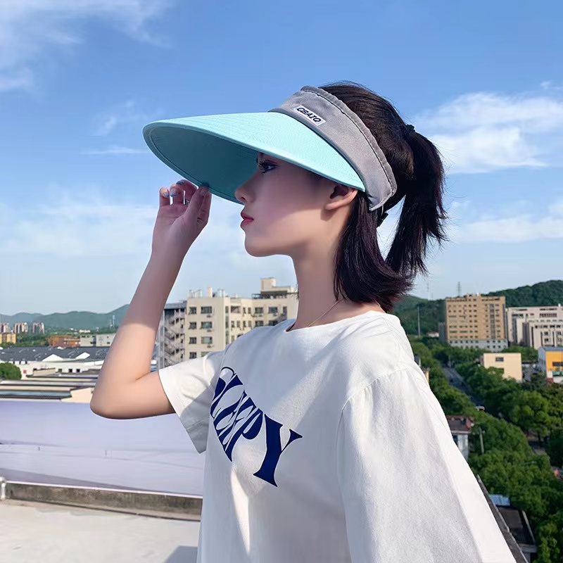 [ COD ] Topi Golf Topi Pantai Fashion Wanita Korea Adjustable Anti Uv