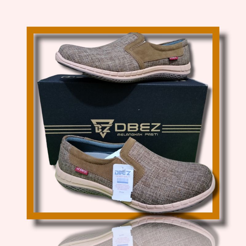 Sepatu Casual Pria DBEZ BJ01C |  Sepatu Casual Pria Original | Sepatu Slip On Pria | Sepatu Kasual P