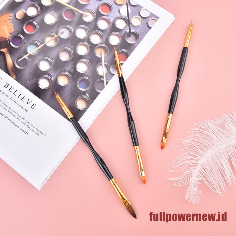 Brush Nail Art Uv Gel Ultra Tipis Untuk Manicure