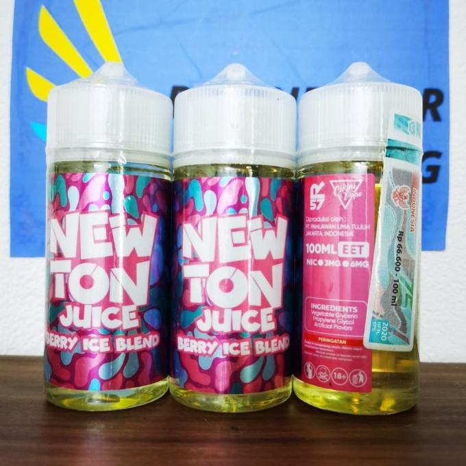 Jual LIQUID NEWTON JUICE BERRY ICE BLEND 100ML NIC 3MG AUTHENTIC