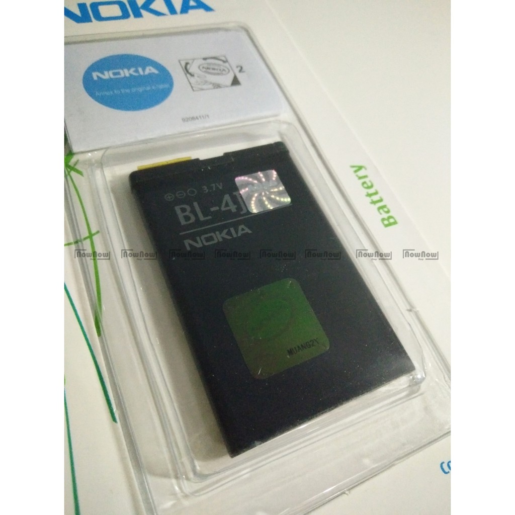 Baterai Nokia 600 C6 Lumia 620 BL-4J BL4J Original ORI OEM Batre Battery Batu Batrai