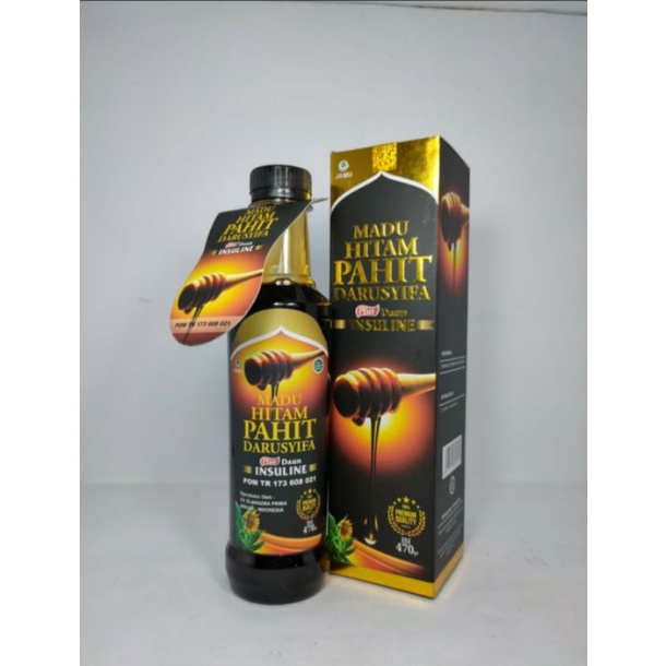 

Madu hitam pahit insulin Darusyifa