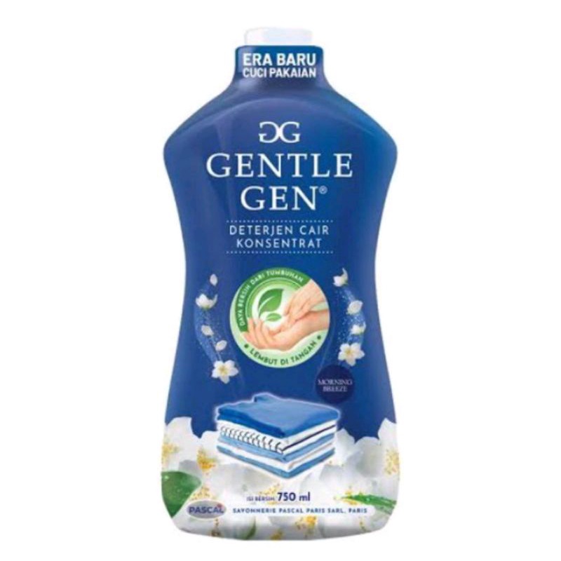 Gentle Gen Deterjen Cair 750ML - Morning Breeze Blue