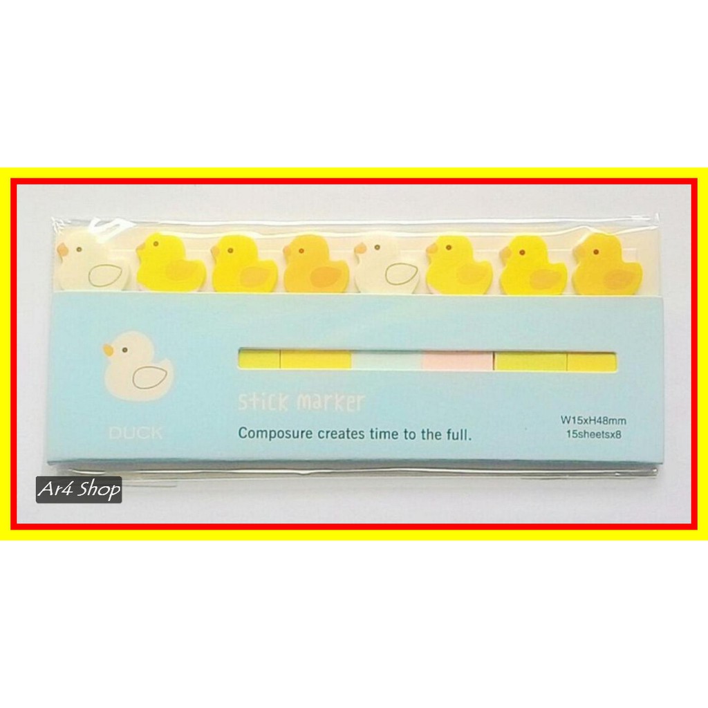 

Sticky Notes - Misc Brand - Page Marker Duck