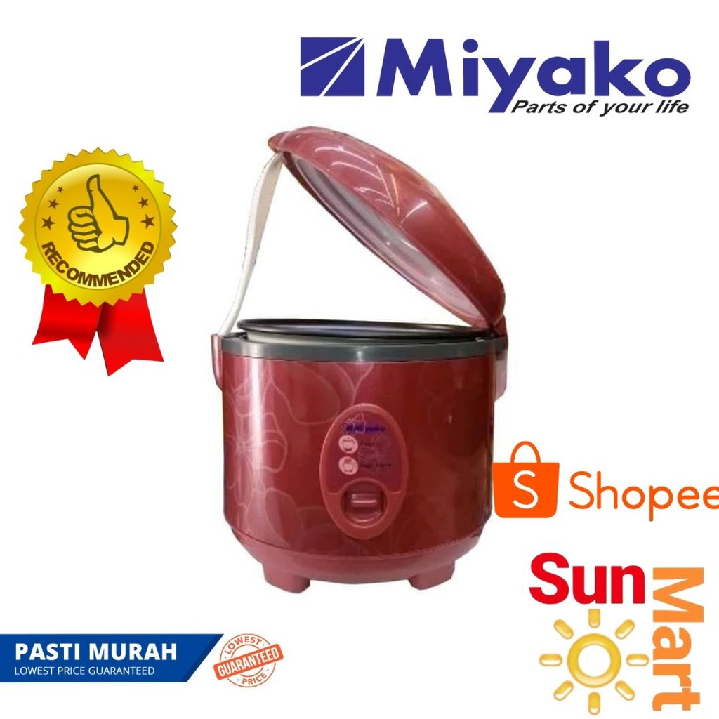 FLASH SALE MAGIC COM / PENANAK NASI MIYAKO 1.8L MCM 508 R