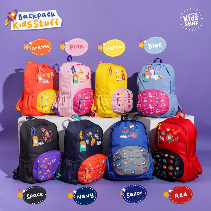 Farees Freya Backpack upright kids stuff tas keren (ready)