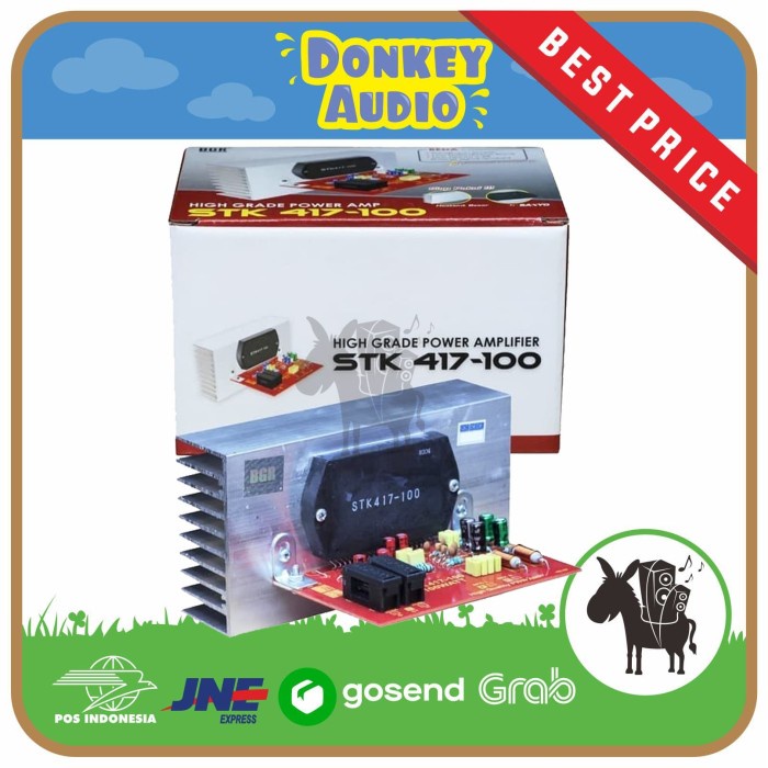 KIT POWER STK 417-100 STEREO 100W SANYO AMPLIFIER STK417 100 BELL BGR