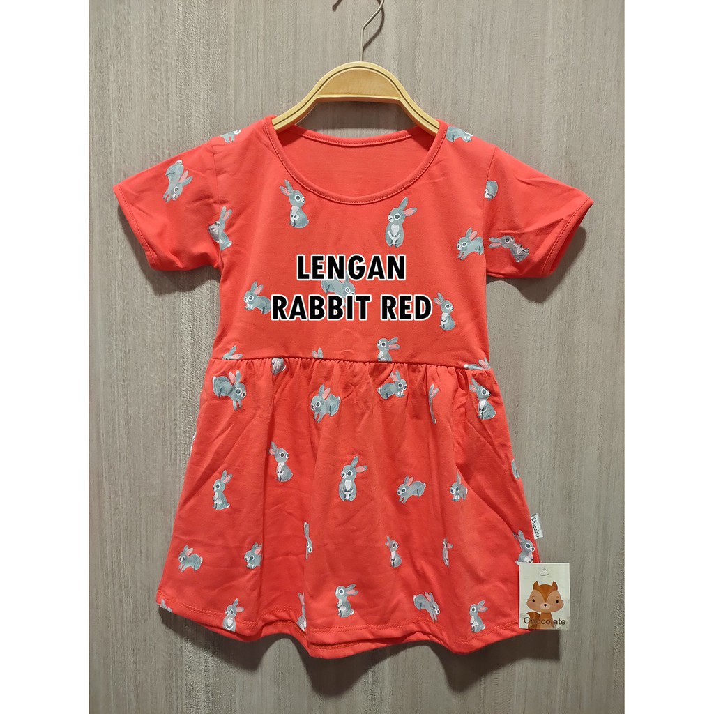 Dress / Gaun Anak 1-3 Tahun Lengan