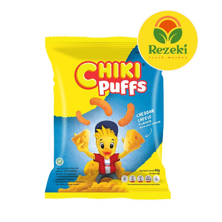 

Chiki Puffs Cheddar Cheese [60 gr]