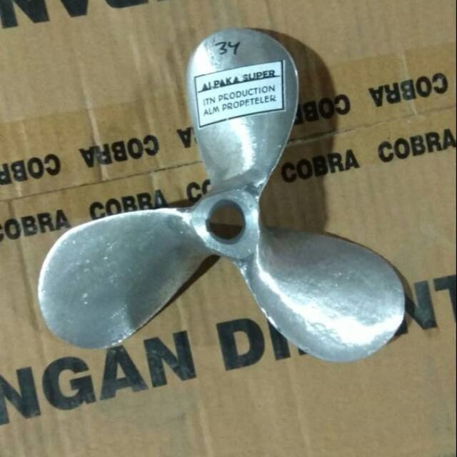 Kipas Perahu Wheel Propeller 34