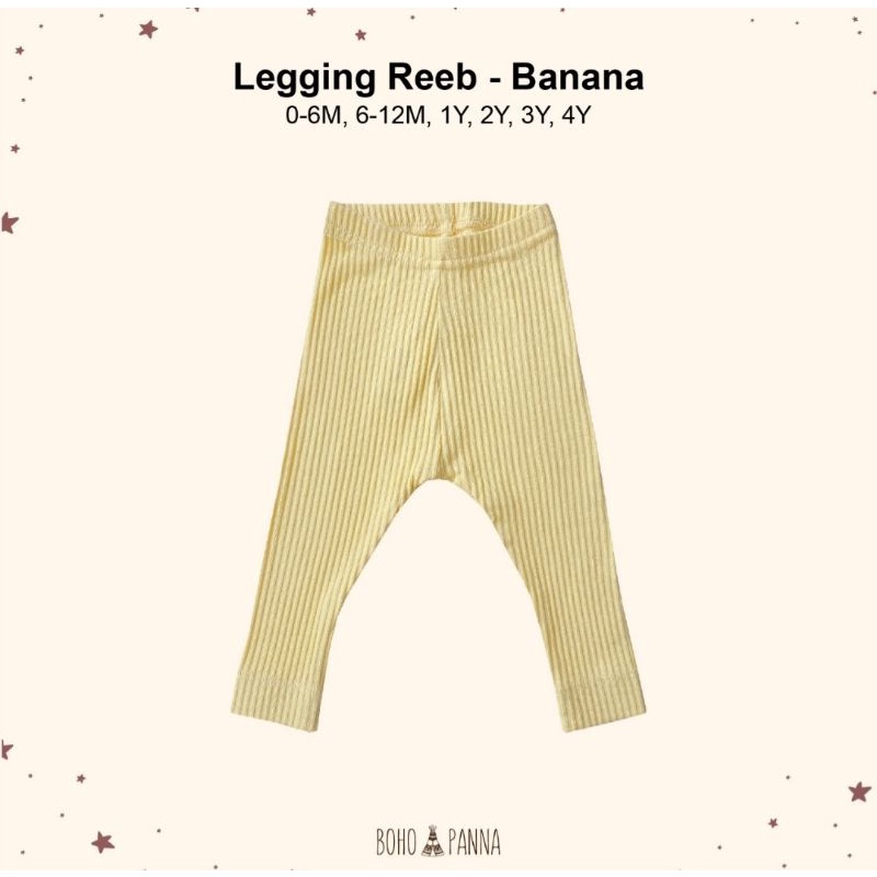 Legging Reeb Bohopanna / Legging Anak Unisex / Legging Anak Polos