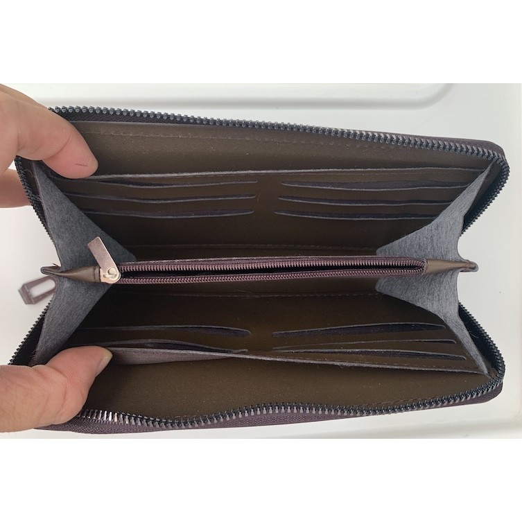 DOMPET TANGAN PANJANG PRIA WANITA BAHAN SEMI KULIT KUALITAS PREMIUM DENGAN TEMPAT HP KOIN