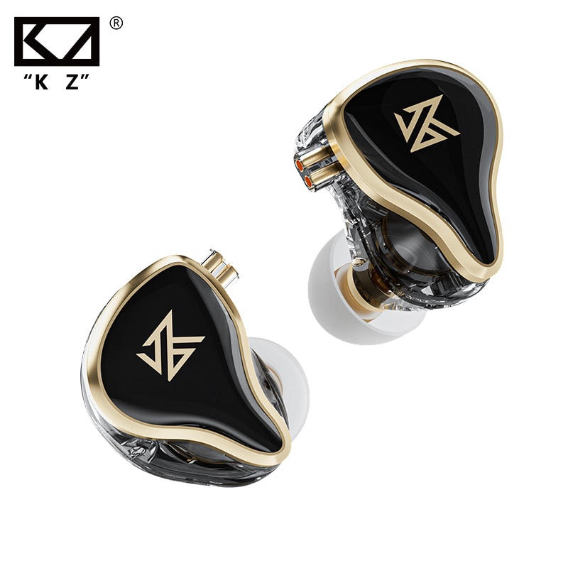 Kz Zas 7ba 1dd 16 Earphone In Ear Hybrid Hifi Bahan Metal Untuk Olahraga