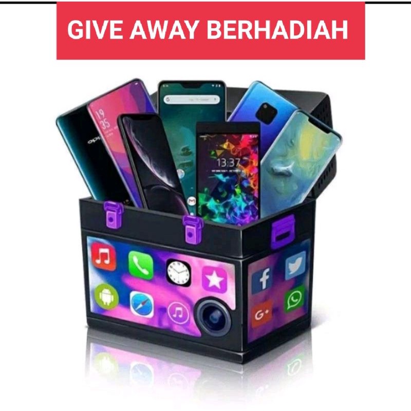 giveaway berhadiah handphone