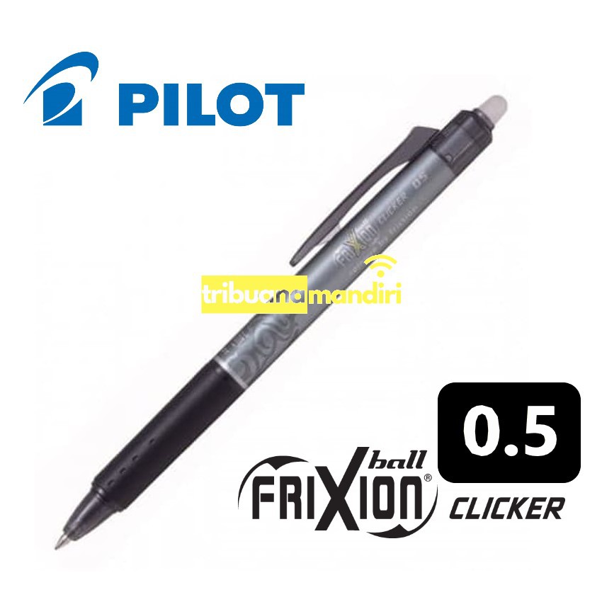 Pilot Frixion Ball 0 5 mm  Clicker BLRT FR5 Pen bisa 