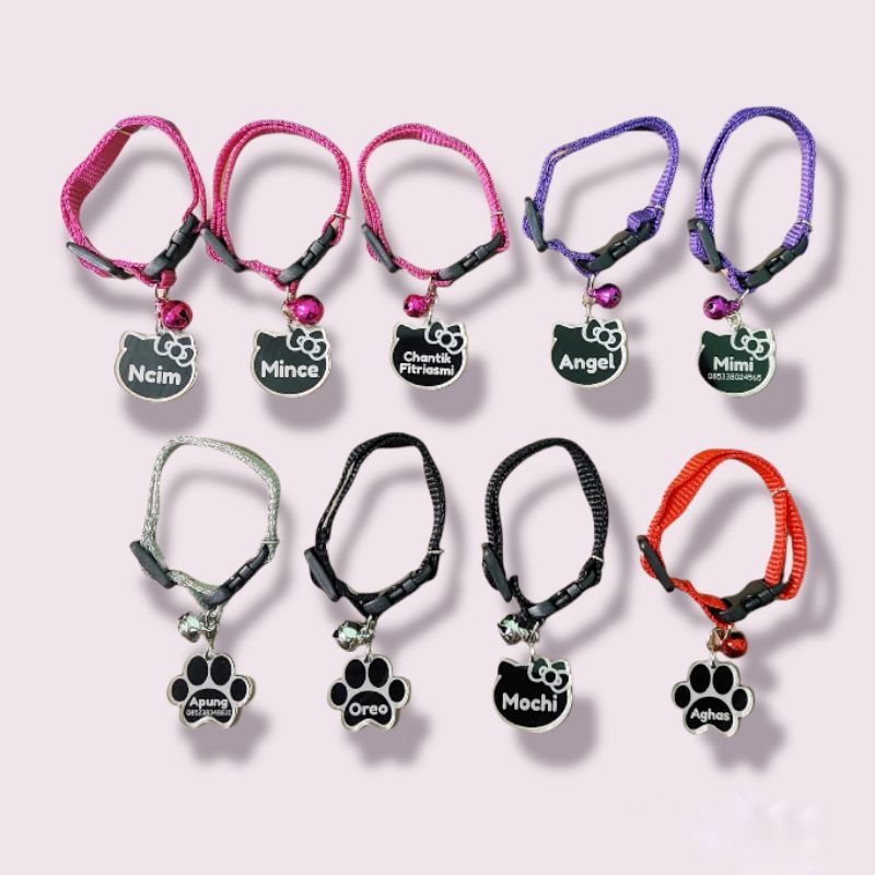 KALUNG KUCING CUSTOM | NAMETAG KUCING