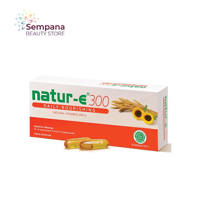 Natur-E Daily Nourishing Natural Vitamin E 300 IU | Shopee  