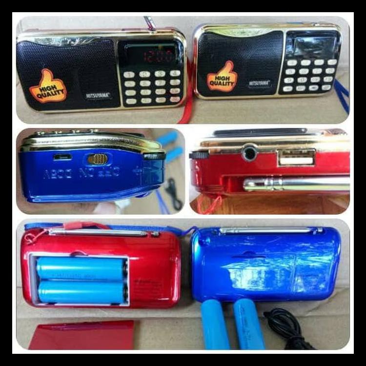 Jual Murah Speaker Al Qur'An Hafalan 4024 Tilawah Quran 30 Juz Anak Digital - Biru Cuci Gudang