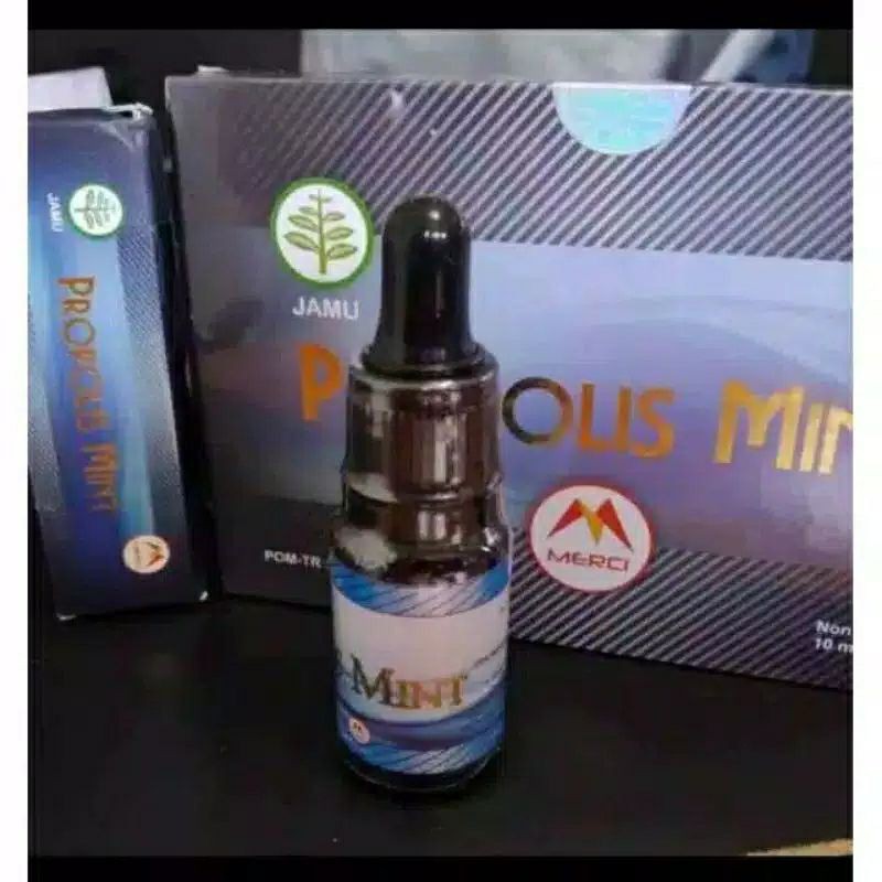 (1Botol) MERCI Propolis Original Brazilian Mint - Asli Propolis Terbaik