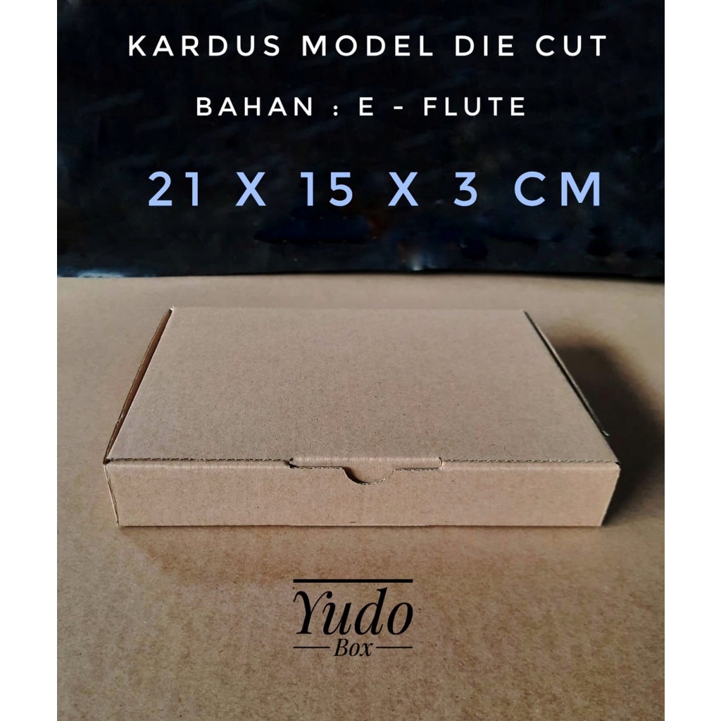 

Kardus karton uk. 21x15x3 cm Kotak Box untuk packing Souvenir -dll