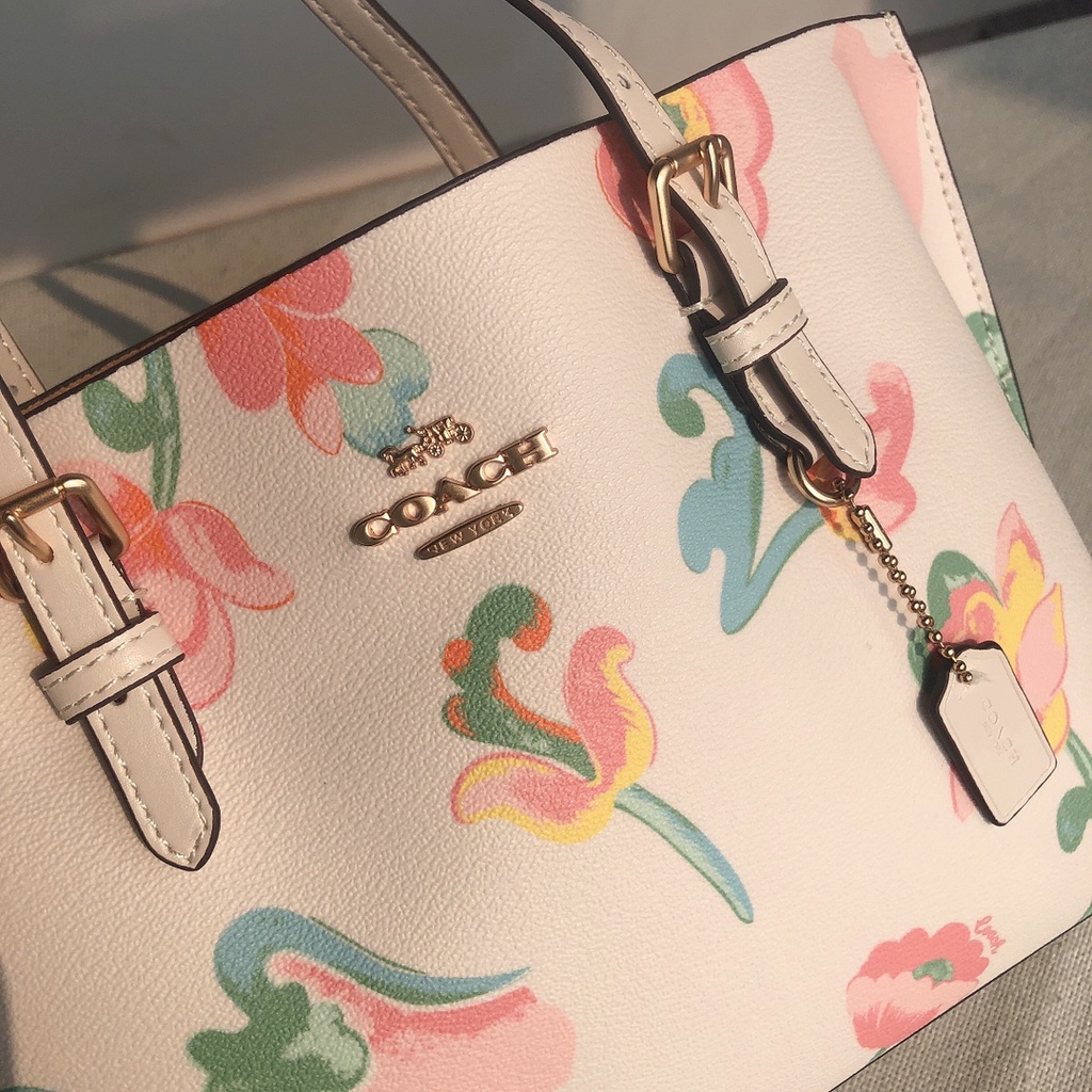 [Instant/Same Day] COACH 8217 [ Mollie Tote 25 ] Tote Bag Handbag Shoulder Bag Crossbody Bag   ttb