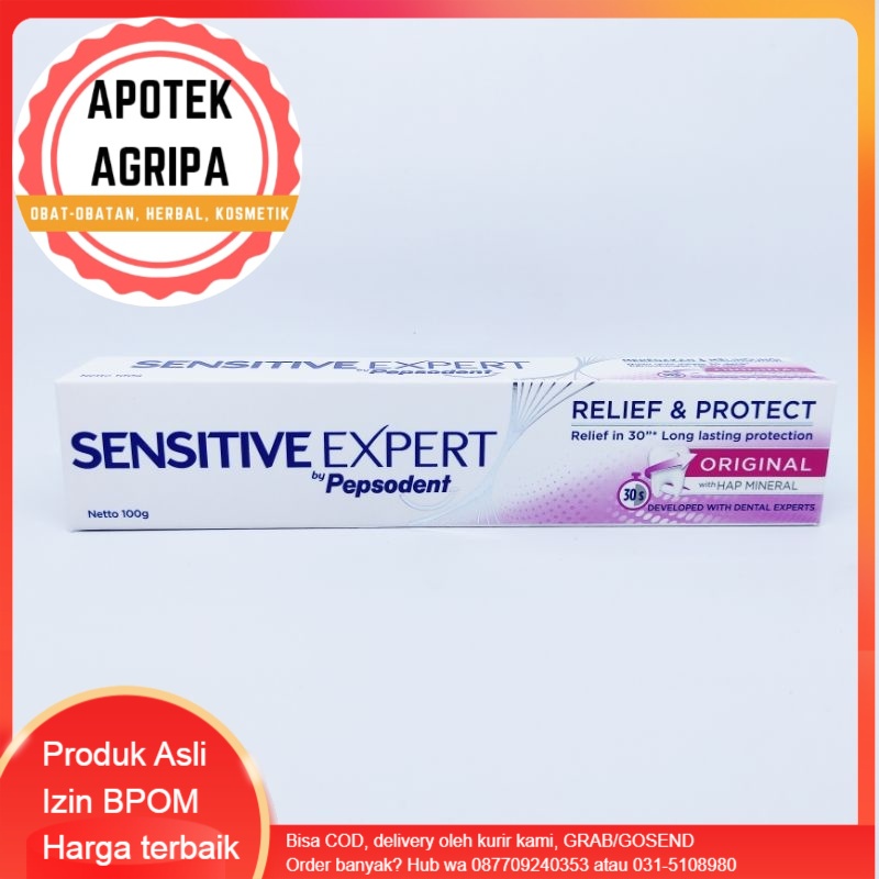 Pepsodent Sensitive Expert Original Fresh Pasta Gigi