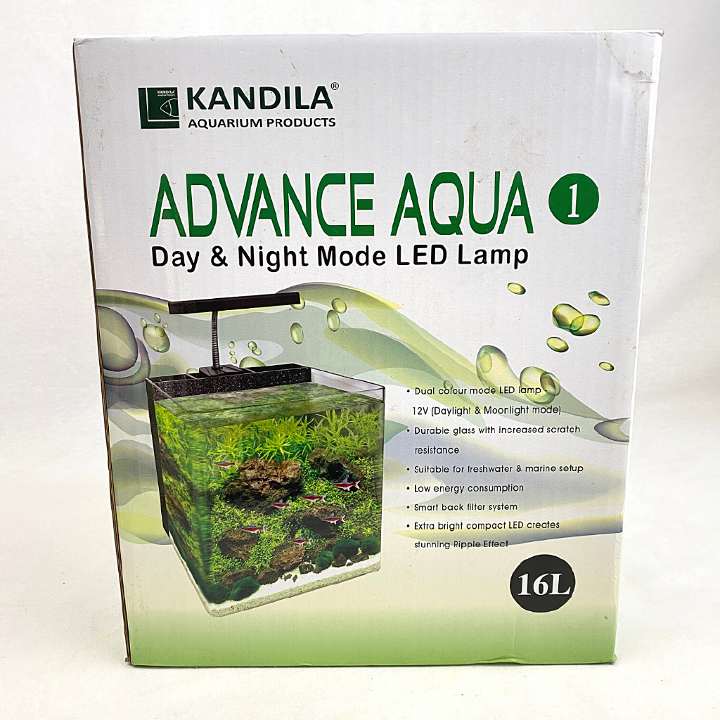 

KANDILA Akuarium Set Ikan Tawar Advance AQUA 16L