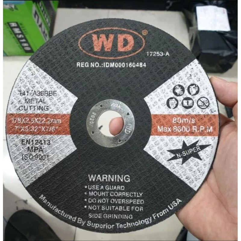 Mata Potong 7 Inch Cut Off Mini / Mata 7" Potong