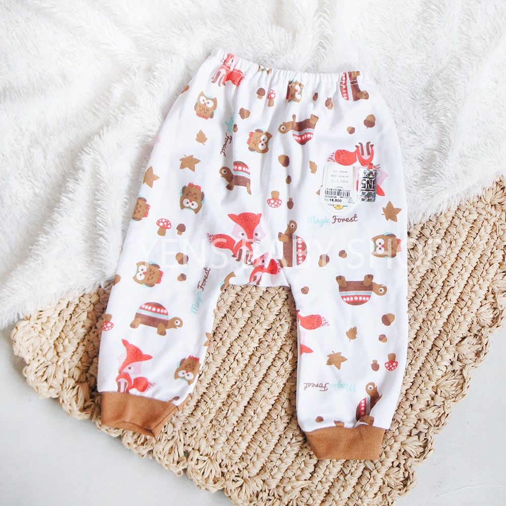 NOVA Celana Panjang Bayi Rib Motif Fox Series