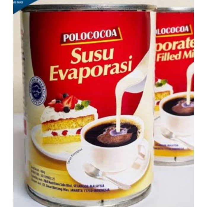 Polococoa susu evaporasi kaleng 400 g