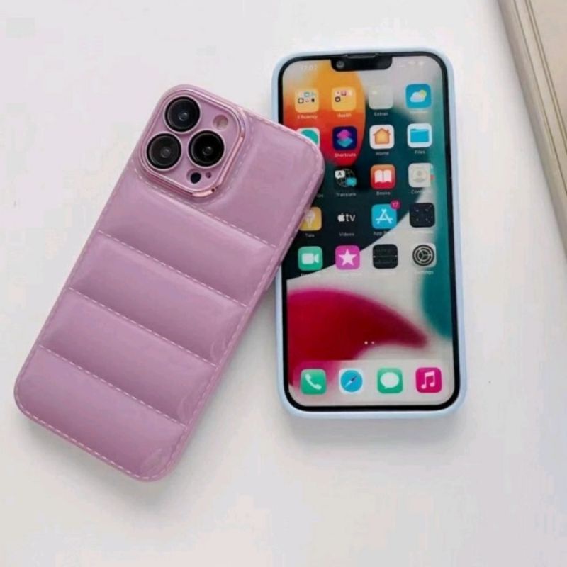 Iphone 13 Pro Max Case Bantalan Puffer Puff Soft Case Air Pillow Soft