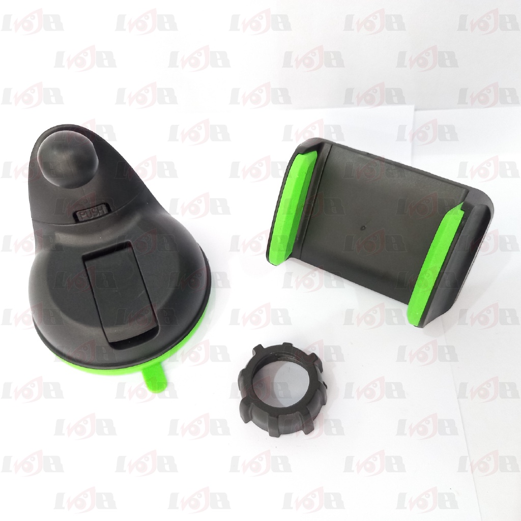 Holder HP Tempel Kaca Mobil Jepit Panjang Fleksibel Lazy Pod Phone Car