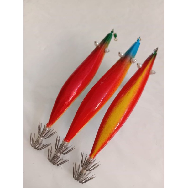 Udang kayu UMPAN PANCING CUMI/egi handmade