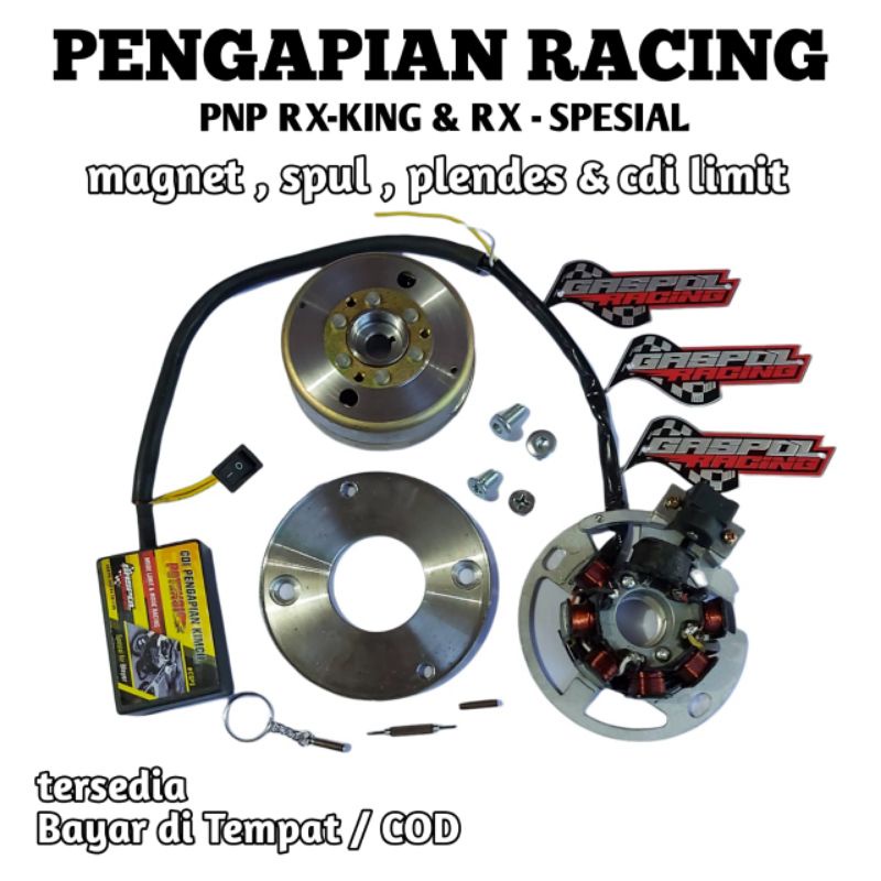 PAKET BLEYER MAGNET KIMCIL RX KING PLUS CDI LIMIT MAGNET KIMCIL PNP RX KING