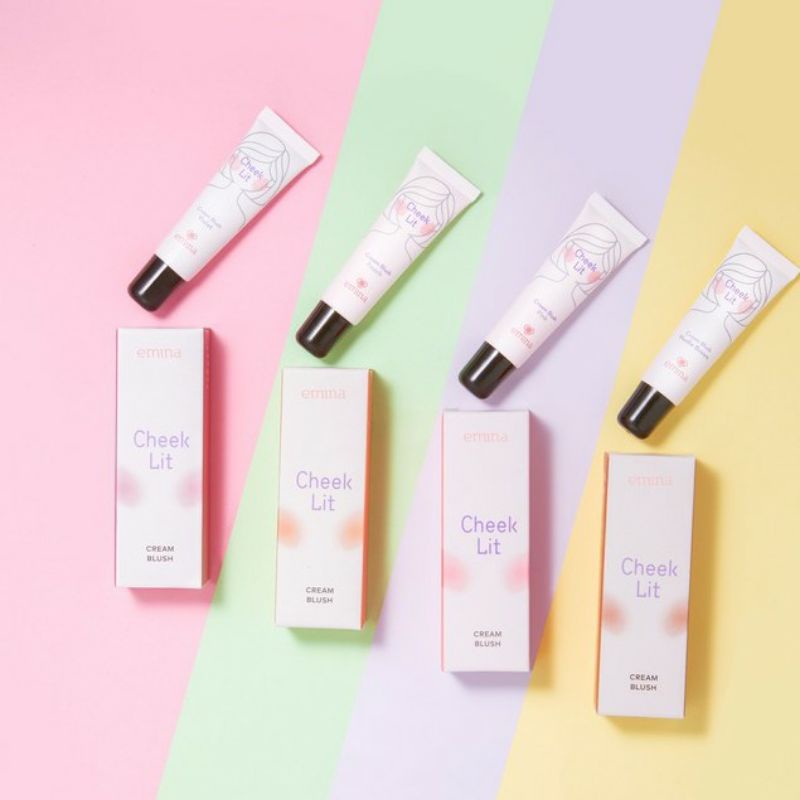 EMINA Cheek Lit Cream Blush - Emina Cream Blush , Emina Cheeklit , Emina Blush On Cream