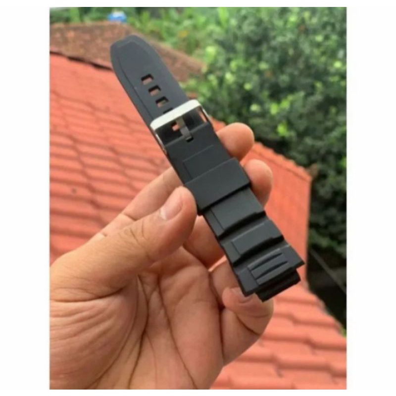 Strap Tali Jam Tangan Casio MCW100 Casio Mcw-100 Rubber Strap Tali Jam Casio Wv200