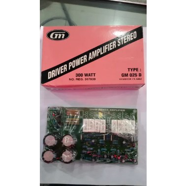 RANGKAIAN DRIVER POWER AMPLIFIER STEREO 300 WATT