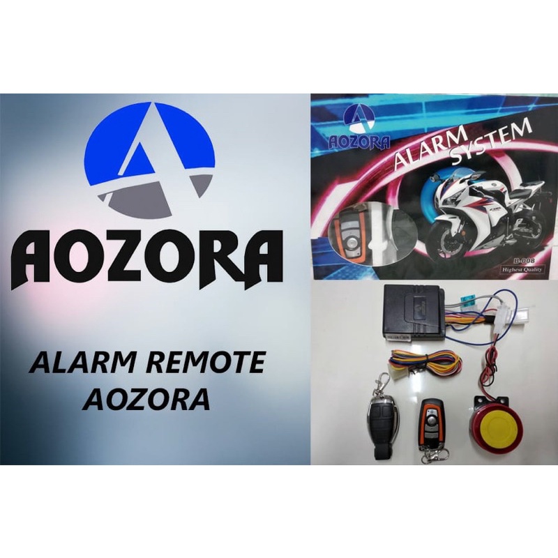 ALARM MOTOR REMOTE FITUR LENGKAP / MOTORCYCLE ALARM