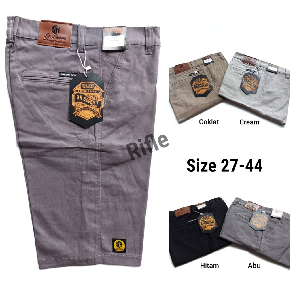 Celana Pendek Pria Distro Big Size Premium Chino 27-44