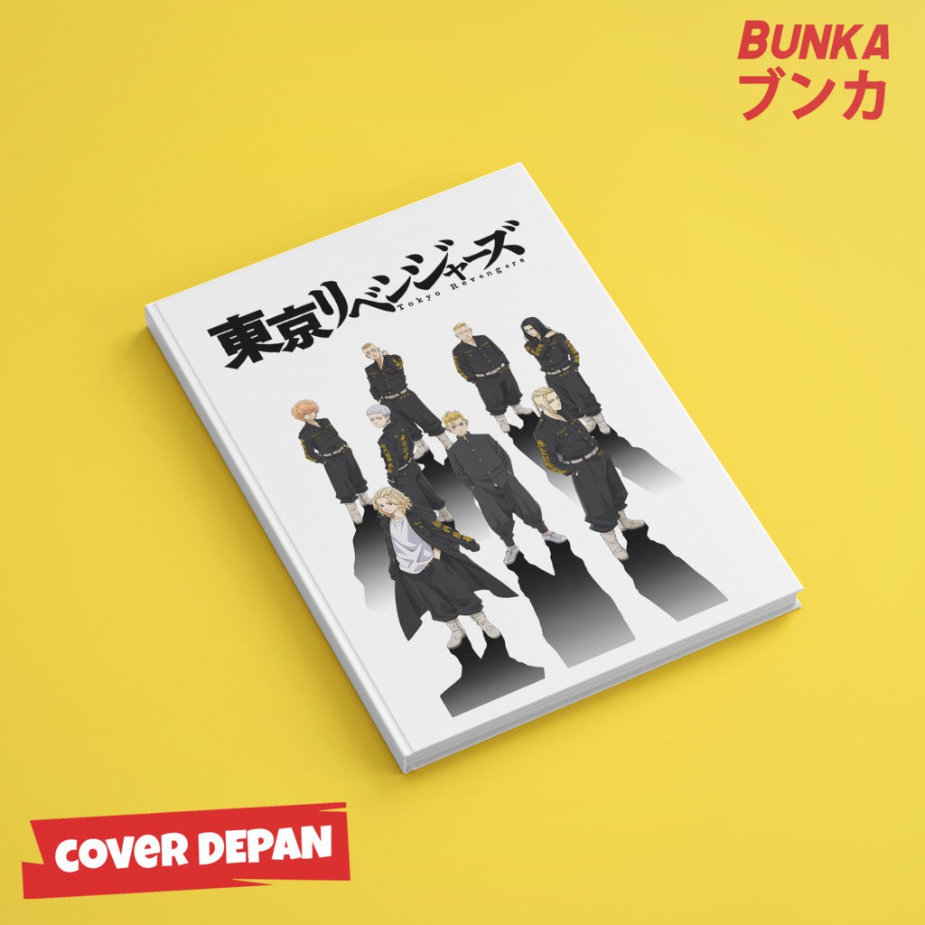 

Notebook Anime Tokyo Revengers Tokyo Manji A5 Hardcover Buku Tulis Catatan Agenda Planner Jurnal